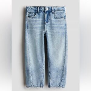 H&M girls barrel jeans size 6X